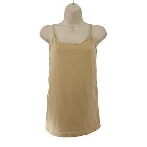 Stitch Fix EVERYDAY Camisole Woman's Sz L Beige Adjustable Strap Camisole